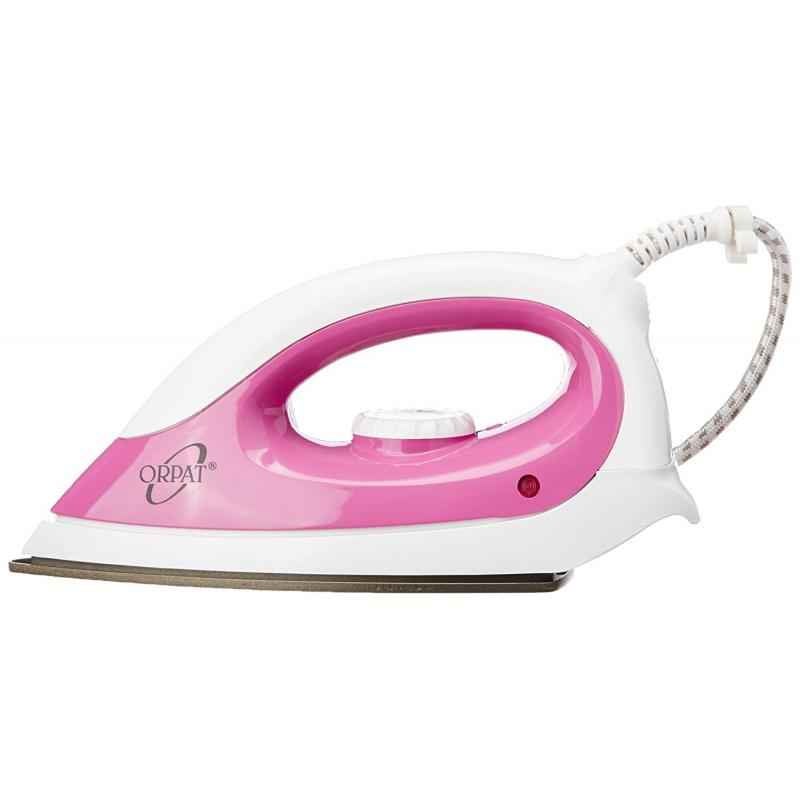 Orpat 1000W Pink Dry Iron, OEI-157
