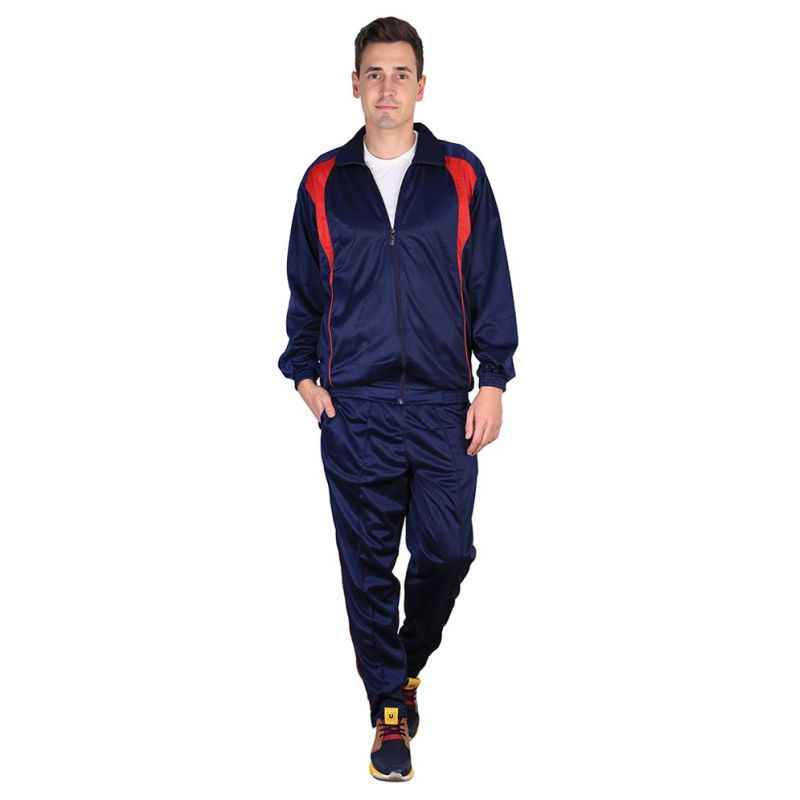 VDG T010 Navy Blue Sportswear Tracksuit, Size: 42