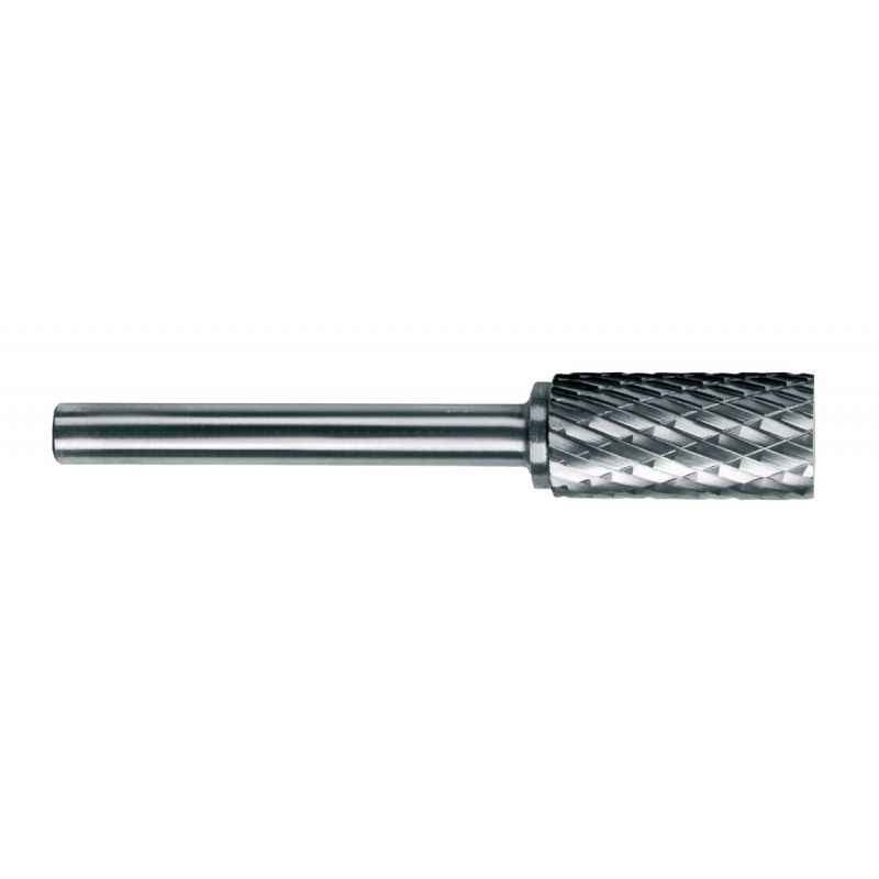 Totem 12.7x25mm SB/ZYAS Aluma Cut Cylindrical with End Cut Carbide Rotary Burr, FAC0201342, Overall Length: 75 mm, Shank Diameter: 6 mm