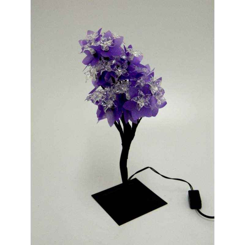 Tucasa Purple LED Tree Lamp, DW-138