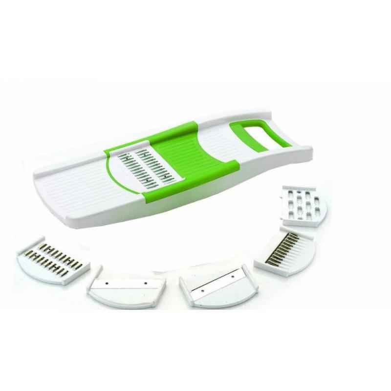 SM Green 6 in 1 Compact Vegetable Slicer