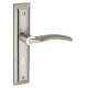 Sardar 8 Inch Grey Stainless Steel Mortise Door Lock Set, ZMH 149