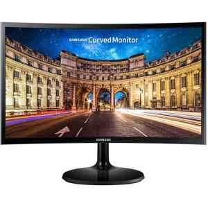 Samsung 23.6 Inch Curved Full HD LED Backlit Monitor, LC24F390FHWXXL