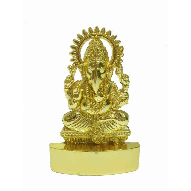 Heaven Decor Gold Plated Ganesh, HD50019