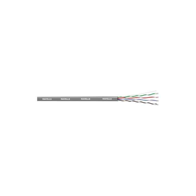 Havells CAT6 4 Pair Computer LAN Cable, WHLJTTERCAT6, Length: 305 m