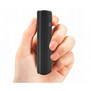 Portronics Charge Roll 2000mAh Black Power Bank, POR 640