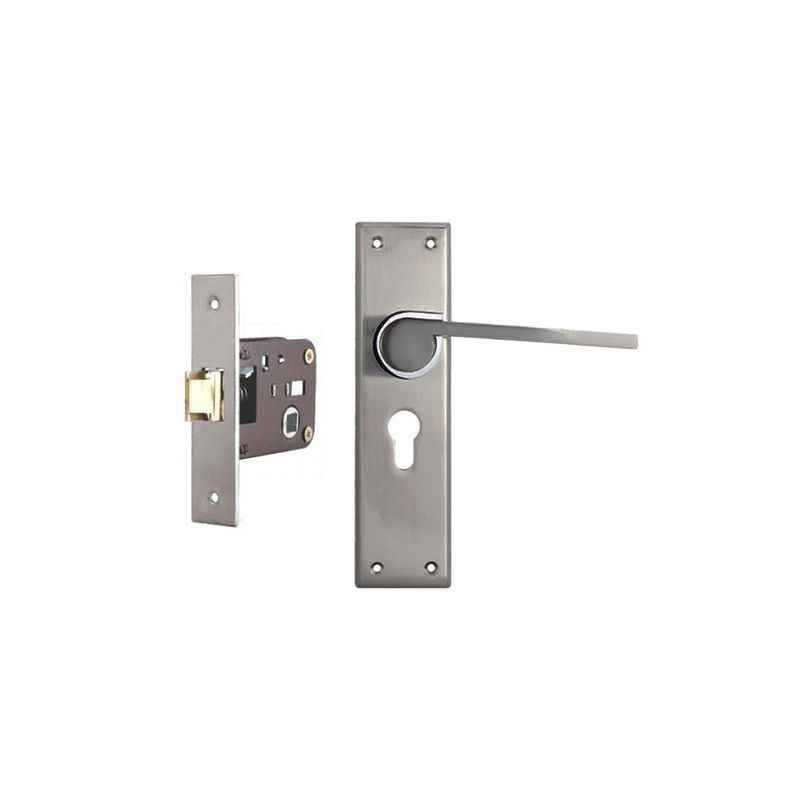 Plaza Elite Stainless Steel Finish Handle with 200mm Baby Latch Keyless Lock