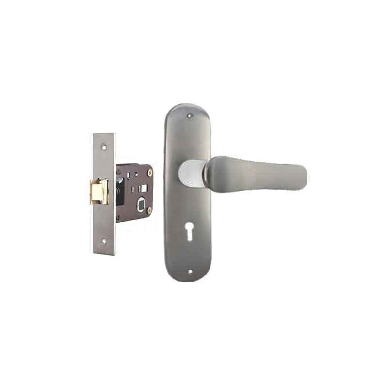 Plaza Salora Stainless Steel Finish Handle with 200mm Baby Latch Keyless Lock