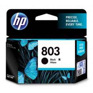 HP 803 Black Ink Cartridge, F6V21AA