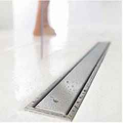 Kamal 18 Inch Stainless Steel Tile Side Hole Drainer, GRT-1497
