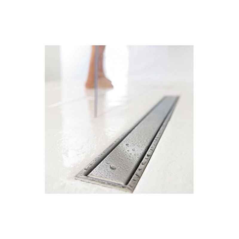 Kamal 18 Inch Stainless Steel Tile Side Hole Drainer, GRT-1497