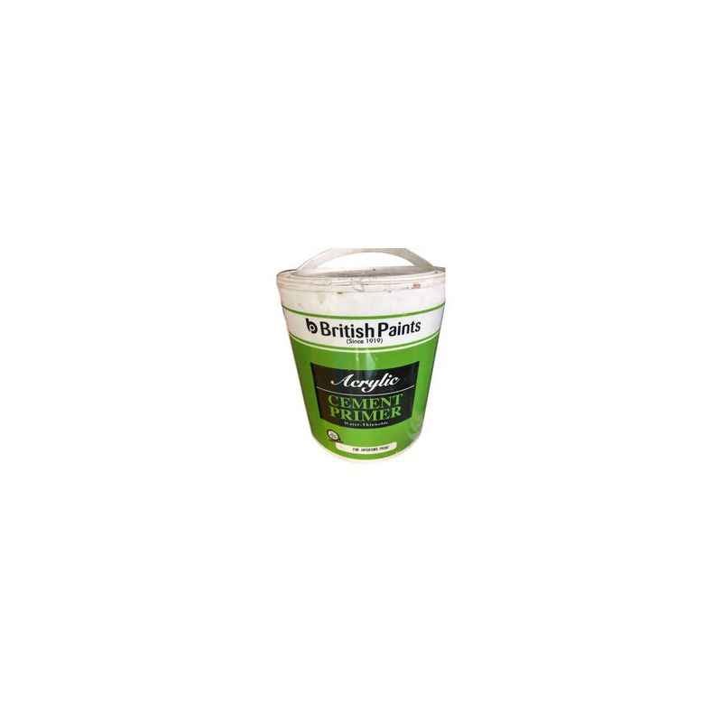British Paints 10 Litre Water Thinnable Universal Acrylic Cement Primer