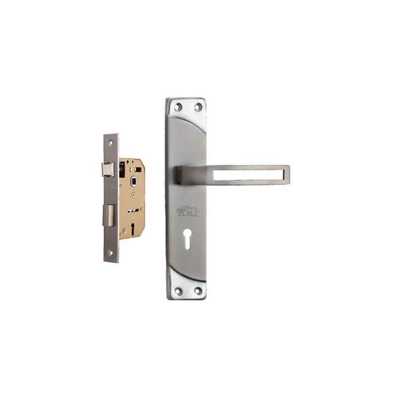 Plaza Elegant Stainless Steel Finish Handle with 65mm Mortice Lock & 3 Keys