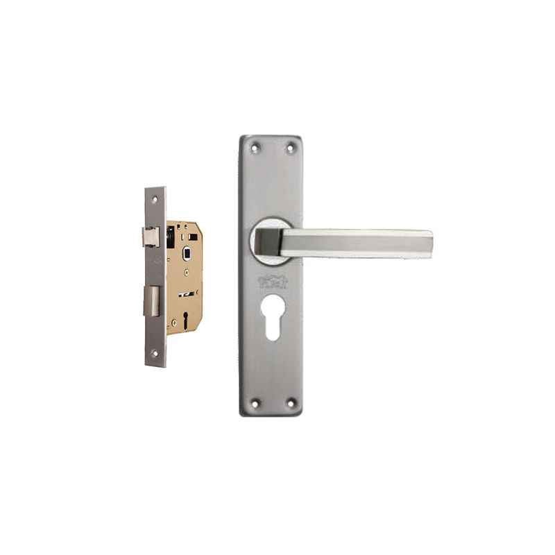 Plaza Amaze 65mm Mortice Lock with Stainless Steel Handle & 3 Keys