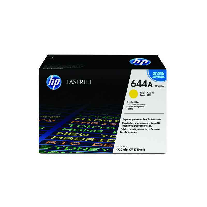HP 5T Yellow LaserJet Toner Cartridge, Q6462A