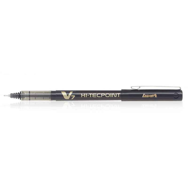 Pilot V7 Black Pens, 9000019577 (Pack of 12)