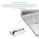 Portronics M Port 24 Aluminium HUB with 4 USB 2.0 Ports For Mobile & Tablets, POR 717