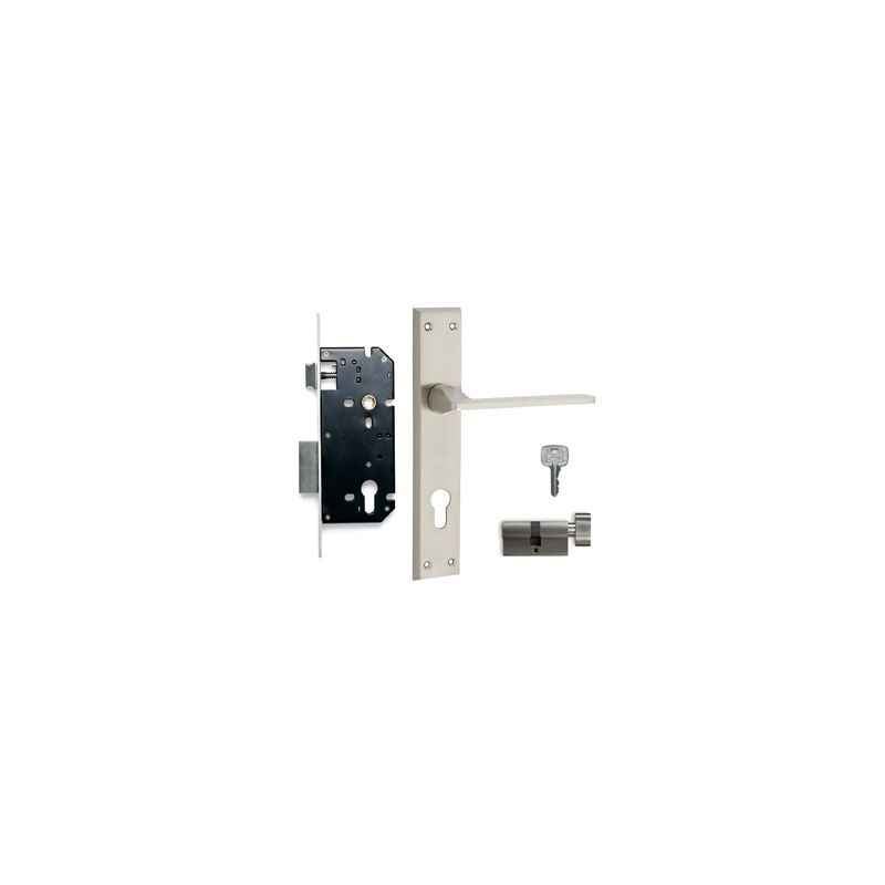 Godrej NEH 04 240mm 1CK Door Handle with Lock Set, 7559