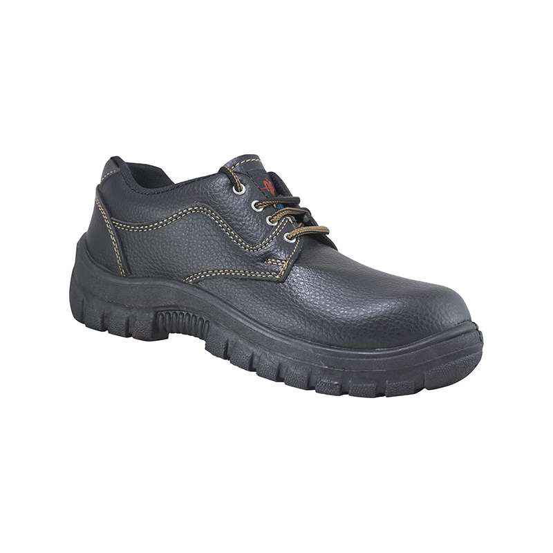 Prima Jet Plus Steel Toe Black Safety Shoes, Size: 8