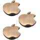 Doyours N-512 3 Pieces Antique Brass Apple Cabinet Knob Set, DY-1200