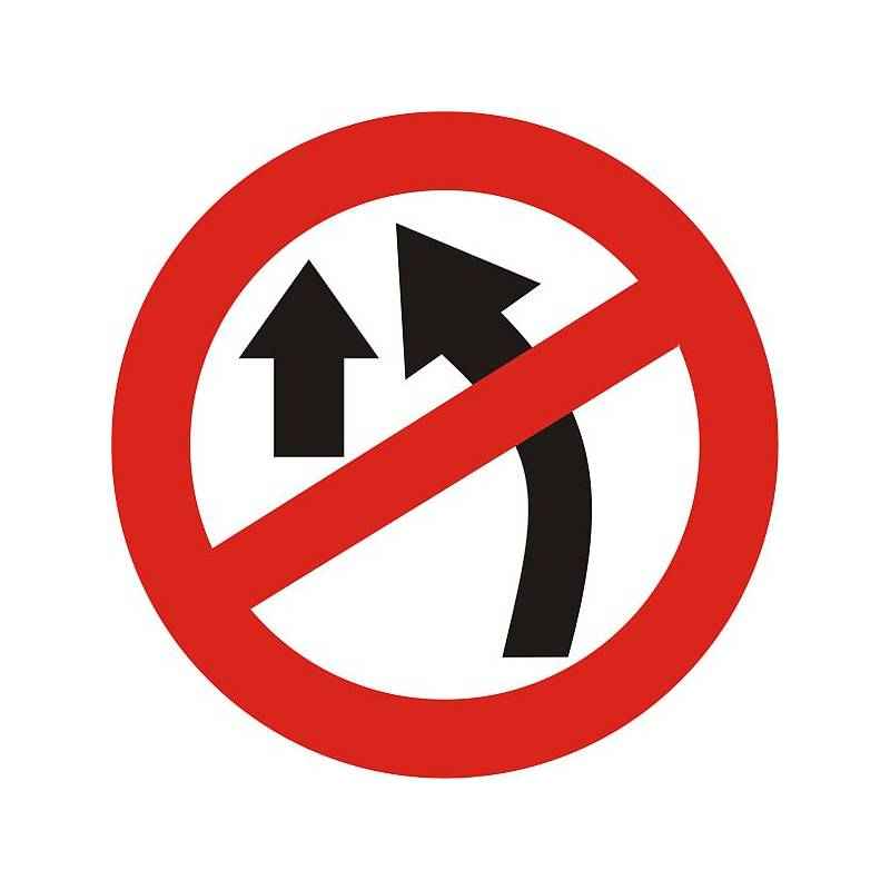 Asian Loto 3 mm Traffic Sign No-overtaking Sign, ALC-SGN-41-900