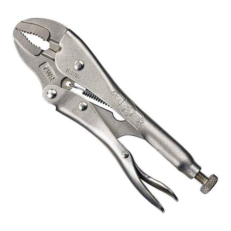 Irwin 7WR 7 Inch Curved Jaw Locking Plier with Wire Cutter, T0702EL4