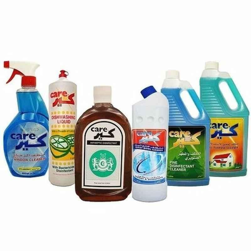 Intercare Home Cleaning Solution Pack, 6 Pcs/Set