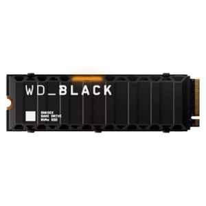 Western Digital SN850X 4TB Black PCIE Gen4 SSD with Heatsink, WDS400T2XHE