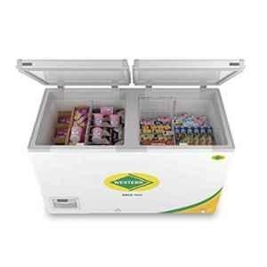 western freezer double door