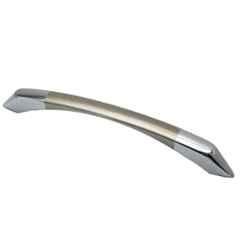 RAB Sobar 160mm Zinc TT Finish Wardrobe Pull Handle (Pack of 2)