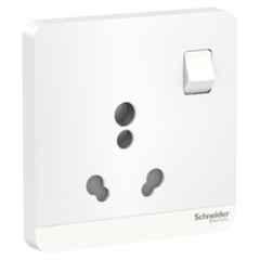 Schneider Electric AvatarOn 16A 250V Polycarbonate White Switched Socket, E8315_16_WE