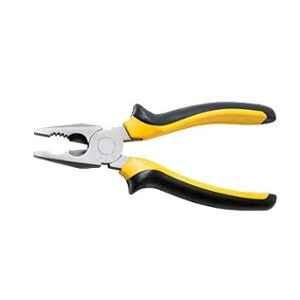 EGO 8 inch Sturdy Steel Yellow & Black Combination Plier (Pack of 6)