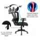 MRC Jazz HB Mesh Black High Back Revolving Executive Office Chair