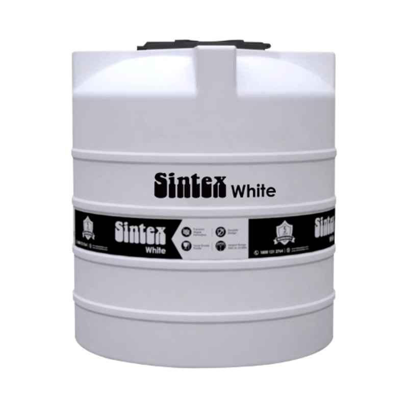 Sintex 15000L 2810mm Two Layer White Water Tank, CCWS-1500-02-DW-WHITE