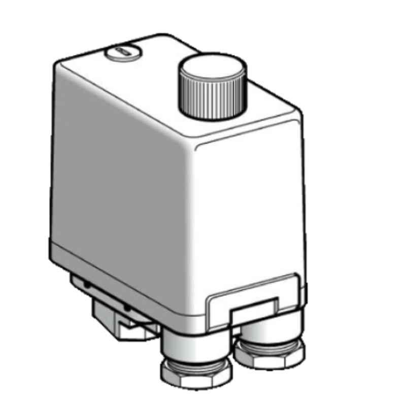 Schneider 12 Bar 2-NC G 3/8 Female Pressure Sensor with On & Off Knob Control, XMPE12B2242