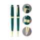 Cross Bailey Black Ink Green Resin & Gold Tone Finish Ballpoint Pen with 1 Pc Black Refill Set, AT0742-12