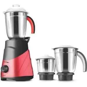 Khaitan Orfin Diana KO 213 550W Plastic Red & Black Mixer Grinder with 3 Jar