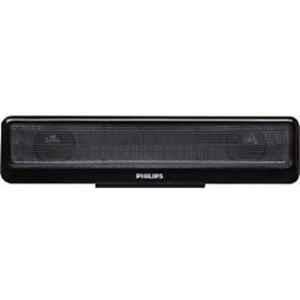 Philips 2 Channel 3 W Black Wired Soundbar, SPA1100