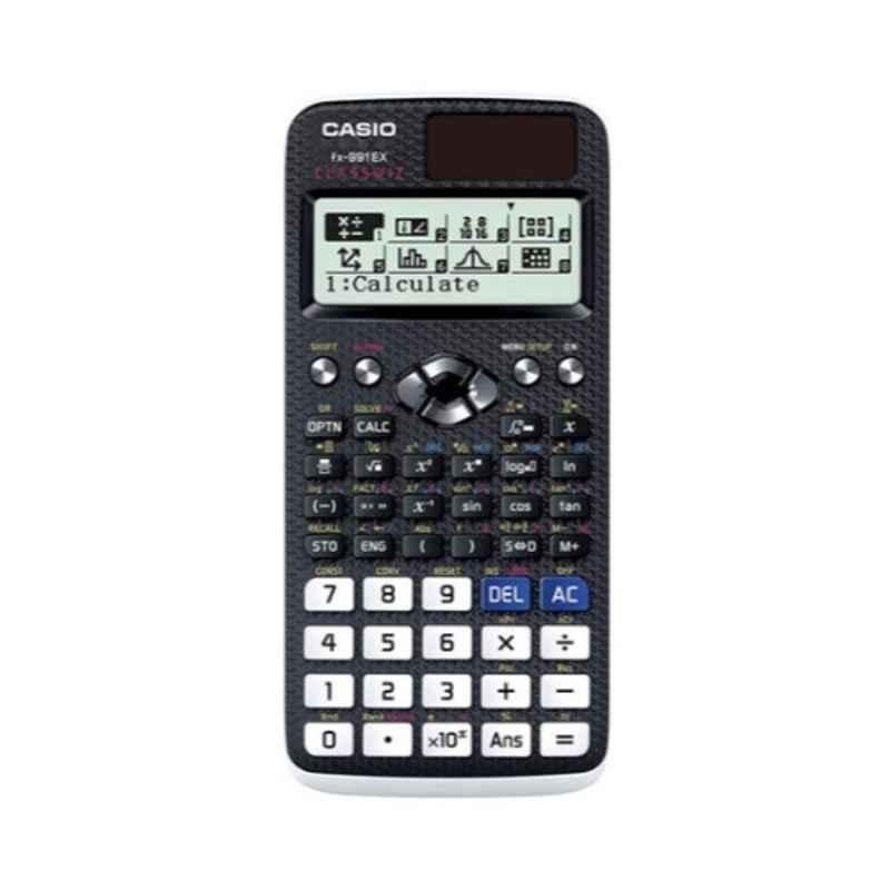 Casio FX-991EX-R ClassWiz Plastic Black Scientific Calculator