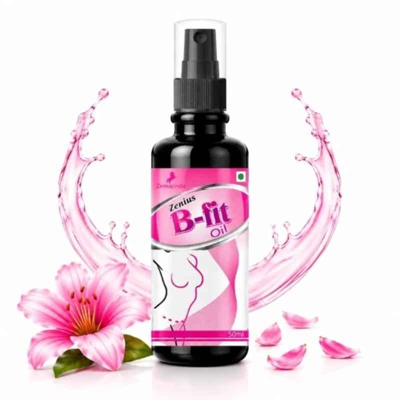 Zenius India 50ml B Fit Oil with Pueraria Mirifica, Wheat Germ Oil &Vitamin E for Enhances Skin Elasticity & Boosts Confidence Naturally
