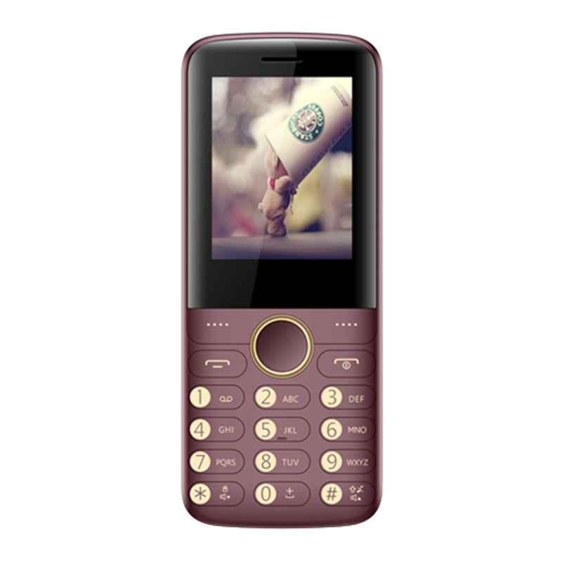 I Kall K105 2.4 inch Copper Feature Phone with Digital Camera