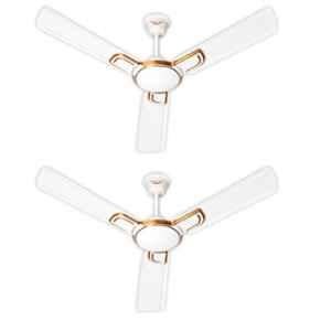 Altino Macho 50W White Ceiling Fan, Sweep: 1200 mm (Pack of 2)