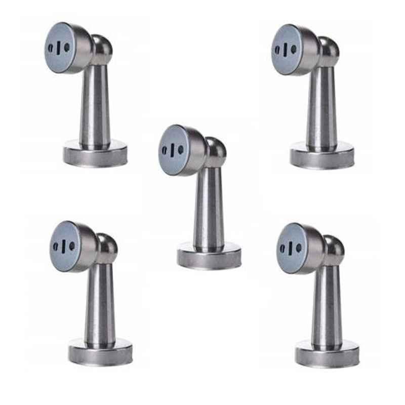 Nixnine SS Magnetic Door Stopper, NO-407_5PS (Pack of 5)
