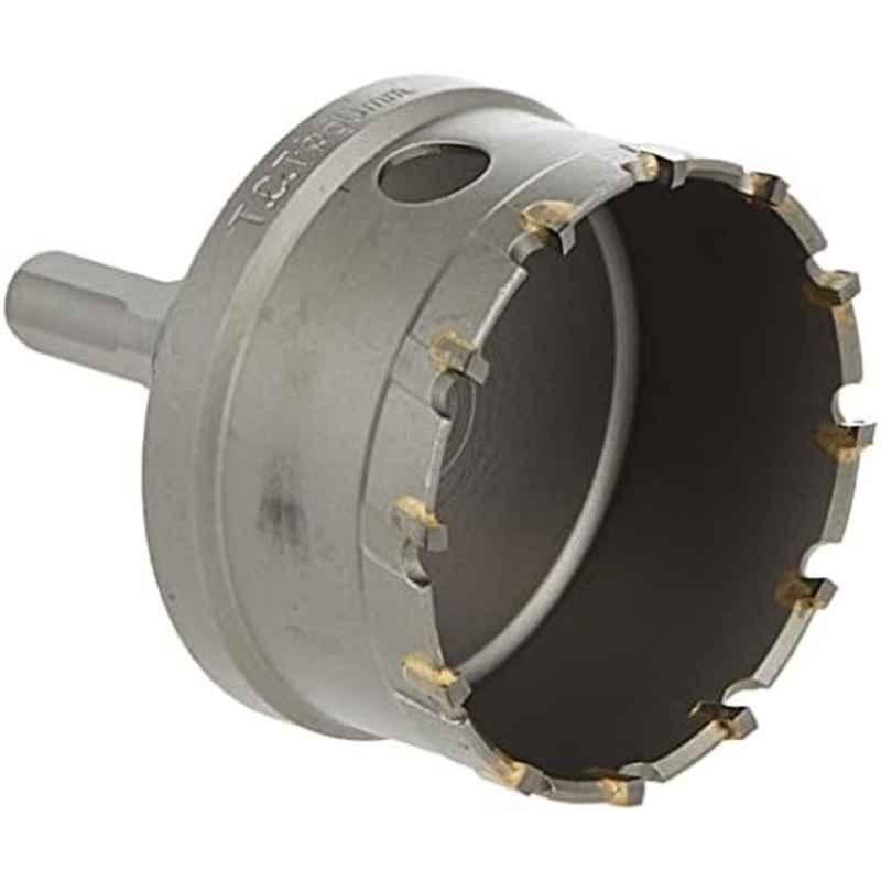 VTOOLS 60mm Tungsten Carbide TCT Hole Saw Cutter with Pilot Drill Bit & Allen Wrench, VT3126