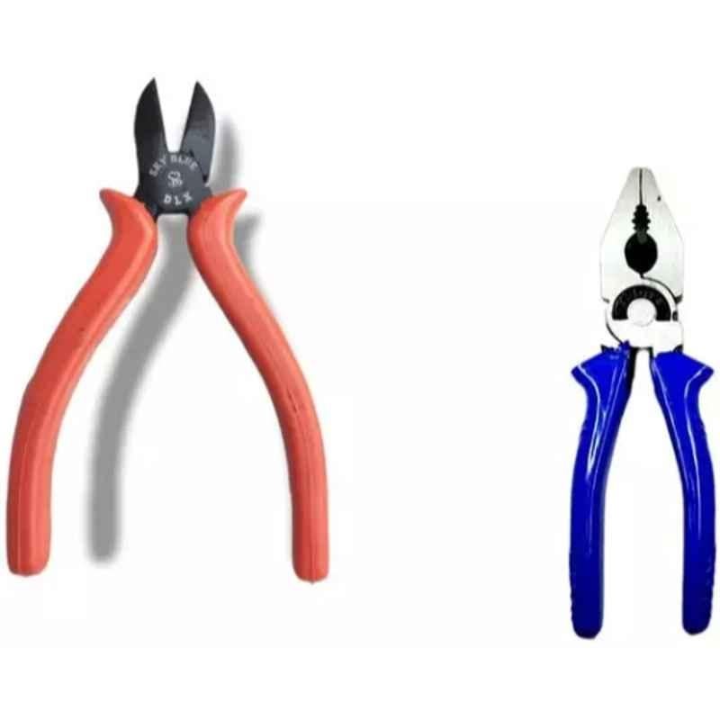Sky Blue 2 Pcs 7.8 inch Groove Plier Combo, SBE_PLIER_COMBO_MOD_00771