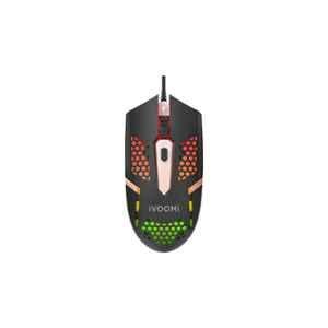 iVoomi Laser Black Wired USB Gaming Laser Mouse