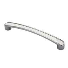 RAB 128mm Zinc White Drawer Pull Handle, HAND 1075 (Pack of 4)