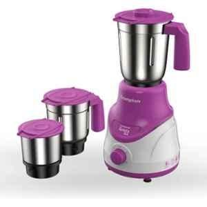 Crompton Life Essential Series 500W Lavender Mixer Grinder with 3 Jars, Questa DLX