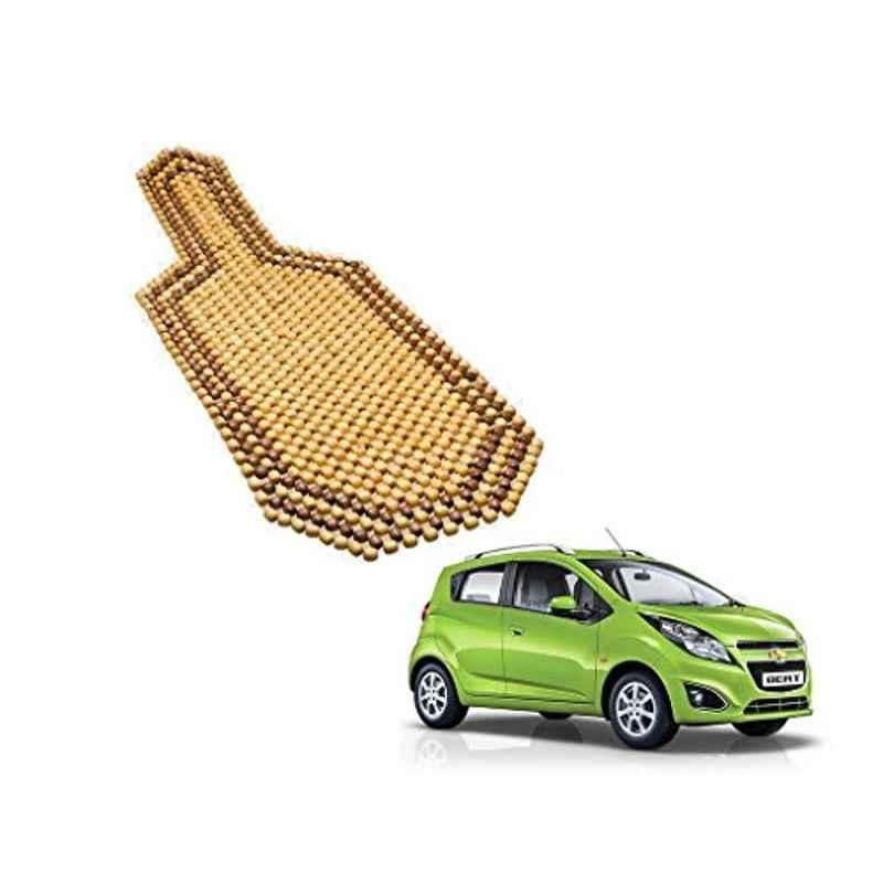 Kozdiko Wooden Bead Seat Cover for Chevrolet Beat