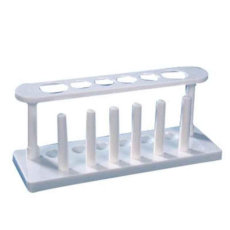 Polylab Polypropylene Test Tube Stand for 25mm Tube, 77702 (Pack of 12)